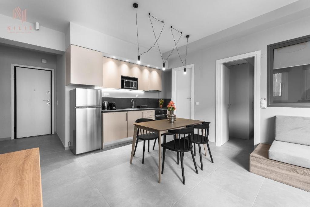 Big Apple Aprts, Nilie Hospitality Mgmt Apartment เทสซาโลนิกิ ภายนอก รูปภาพ