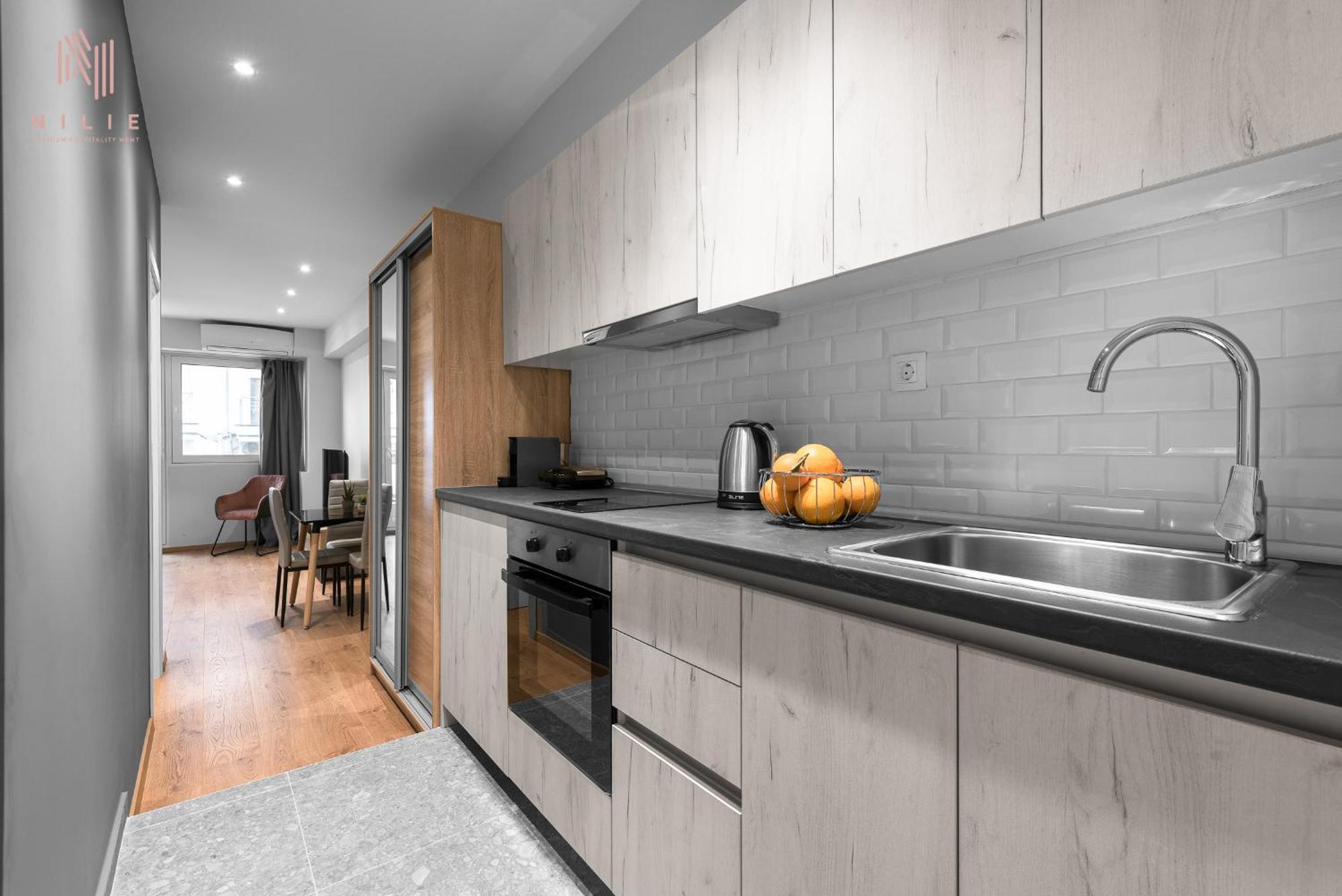 Big Apple Aprts, Nilie Hospitality Mgmt Apartment เทสซาโลนิกิ ภายนอก รูปภาพ
