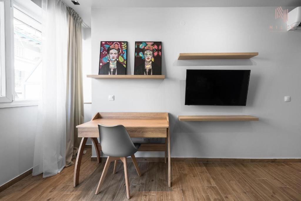 Big Apple Aprts, Nilie Hospitality Mgmt Apartment เทสซาโลนิกิ ภายนอก รูปภาพ