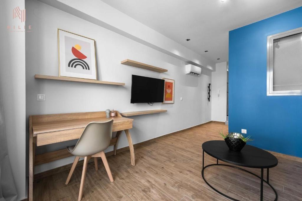 Big Apple Aprts, Nilie Hospitality Mgmt Apartment เทสซาโลนิกิ ภายนอก รูปภาพ