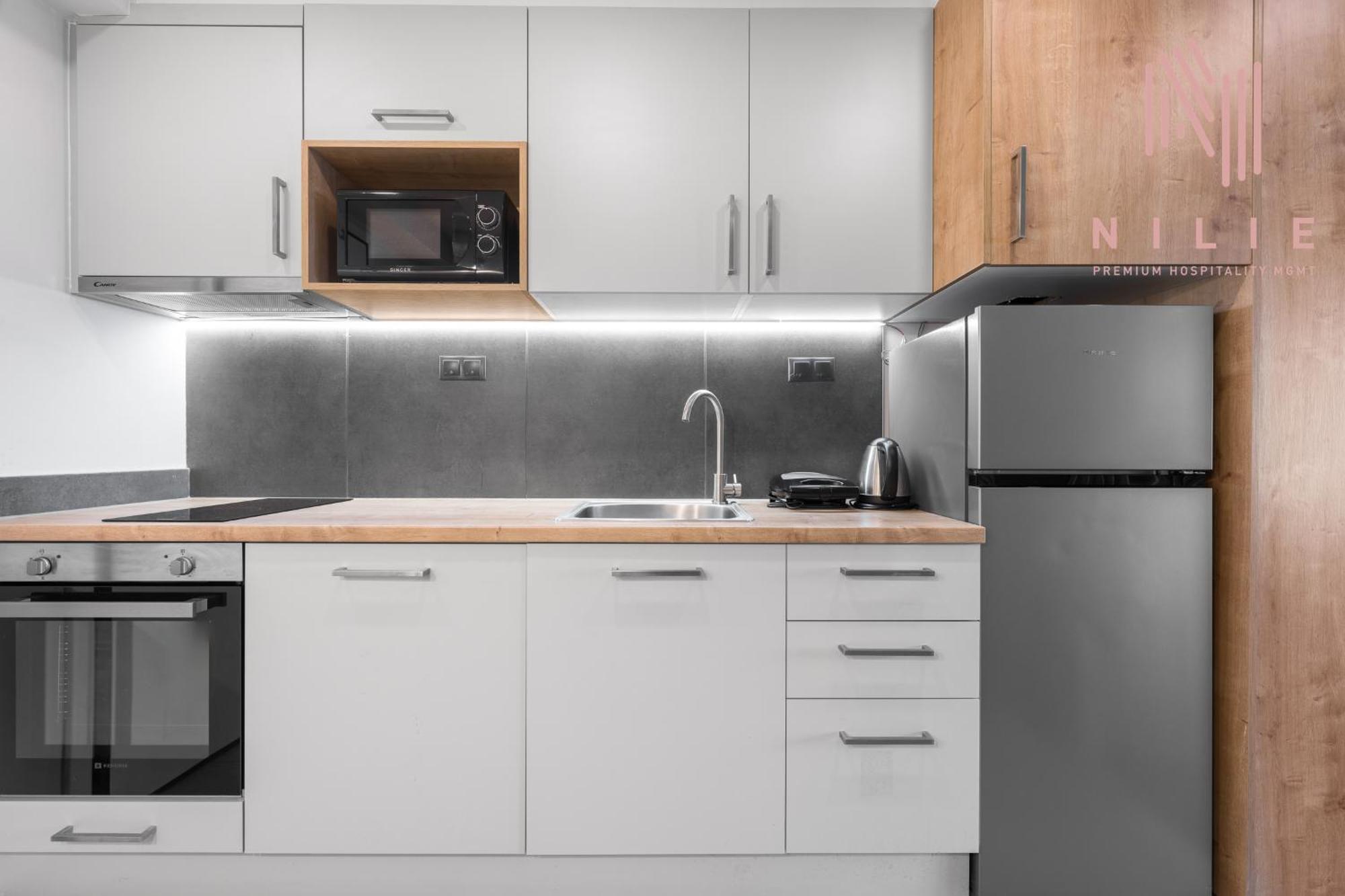 Big Apple Aprts, Nilie Hospitality Mgmt Apartment เทสซาโลนิกิ ภายนอก รูปภาพ